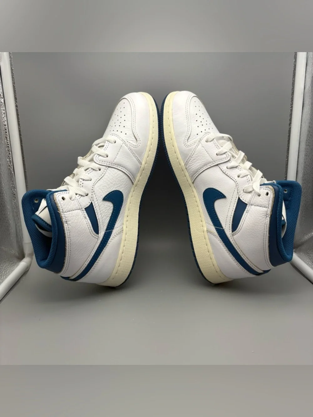Jordan | Air Jordan 1 Mid SE Shoes - Industrial Blue ; 6.5Y